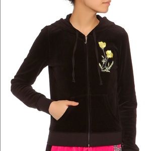 Brand new with ticket Juicy Couture black hoodie